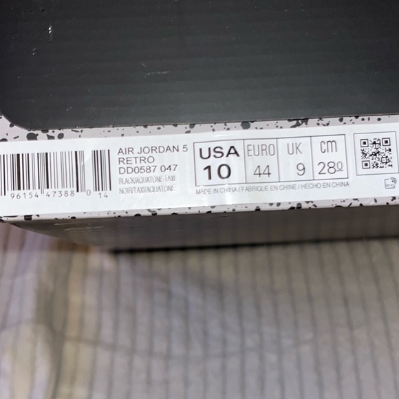 Nike Air Jordan 5 Retro 'Aqua' - Picture 7 of 7